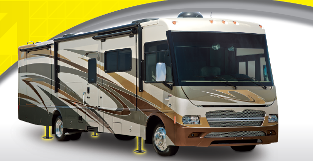 Caravan & RV automatic levelling systems