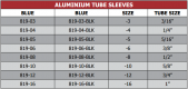 Aluminium Tube Sleeves