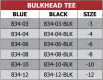 834 Series Bulkhead TEE