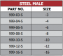 999 Series Male Weld on Fittings