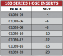 100 Series Hose Inserts C1020