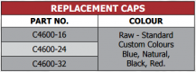 460 Replacement Caps C4600