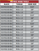 414 Series Metric Hose Tails