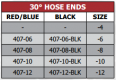 407 Series 30 Degree Hose Ends