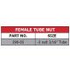 390 Series Female Tube Nut