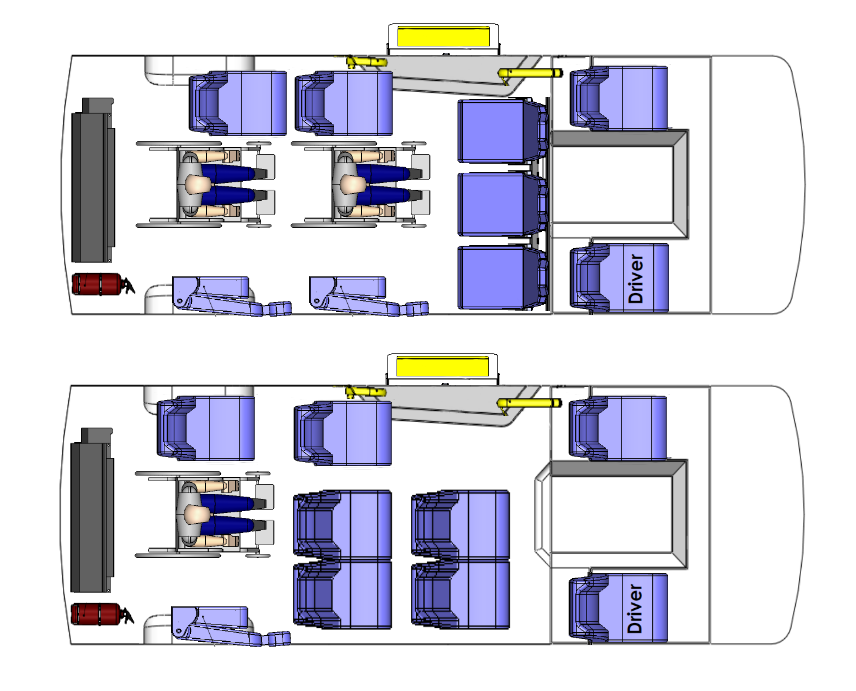 Toyota HiAce Commuter Wheelchair Access