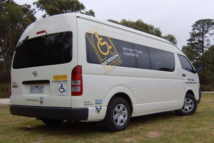 Toyota HiAce Commuter Mobility Vehicle Conversion