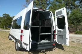 Vehicle Access Solutions: Storage for minivan