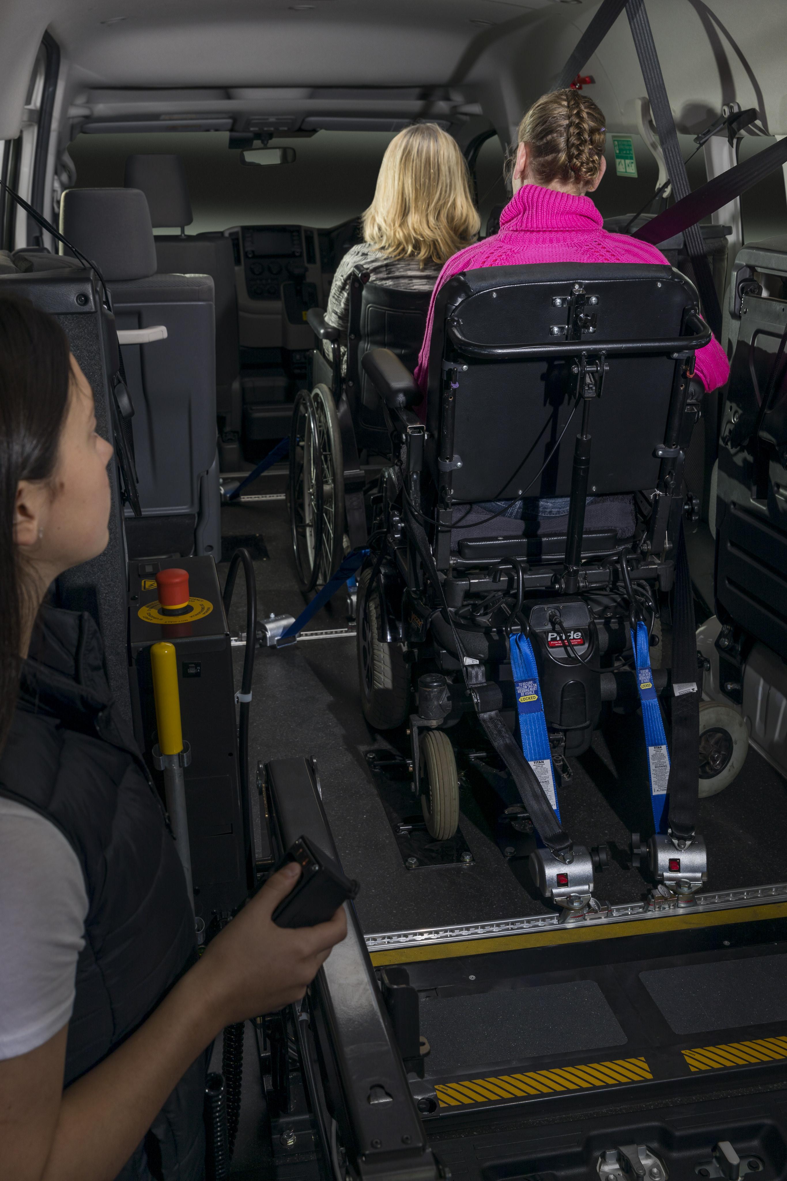 Here it is... 2019 Toyota Commuter Wheelchair Conversion